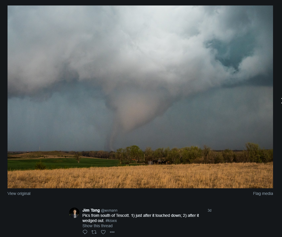 May 1, 2018 Tornado Summary